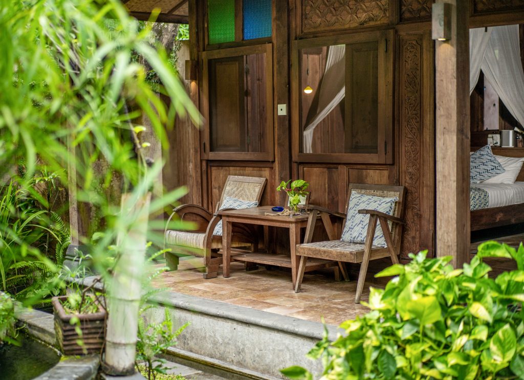 Chill out area in Yabbiekayu Bungalow 5